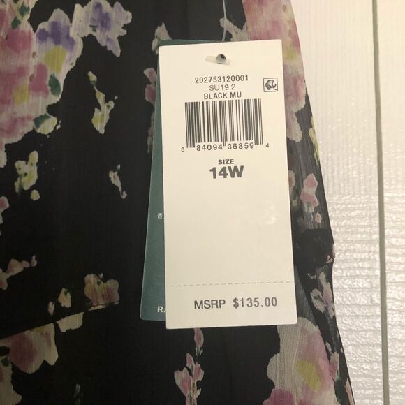 RALPH LAUREN Asymmetrical Skirt Floral Print - Picture 8 of 11